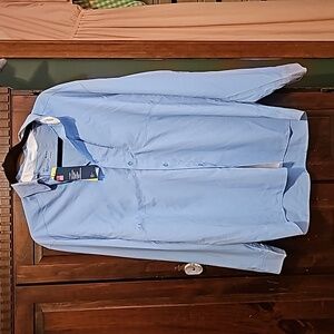 NWT Under Armor l/s blue medium top